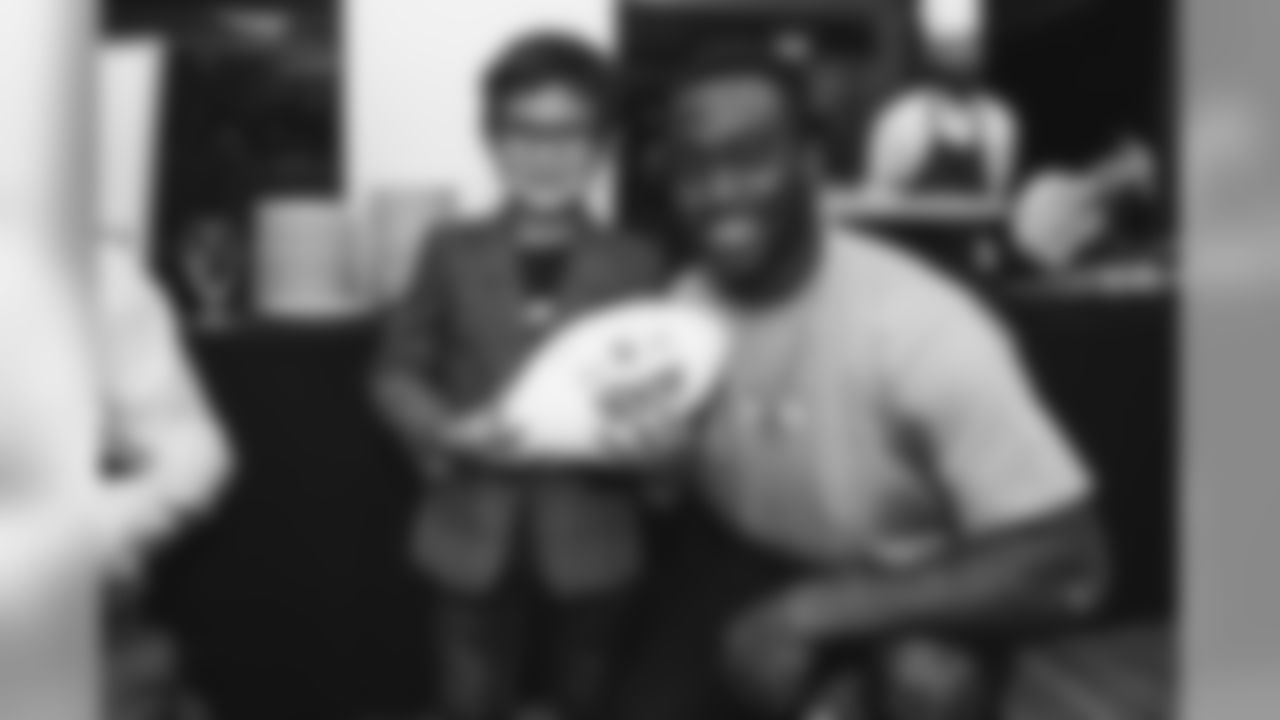 Los Angeles Rams wide receiver Brandin Cooks (12) attends the Night for Wishes event at the North Ranch Country Club in Westlake Village, Calif on October 8th, 2018 (Hiro Ueno/Rams).