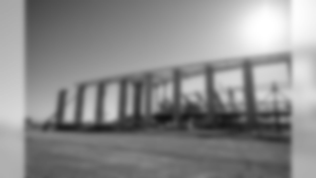 The latest images of the construction progress of the Los Angeles Stadium and Entertainments District on September 18th, 2018 at LASED in Inglewood, Calif (Rams/Hiro Ueno)