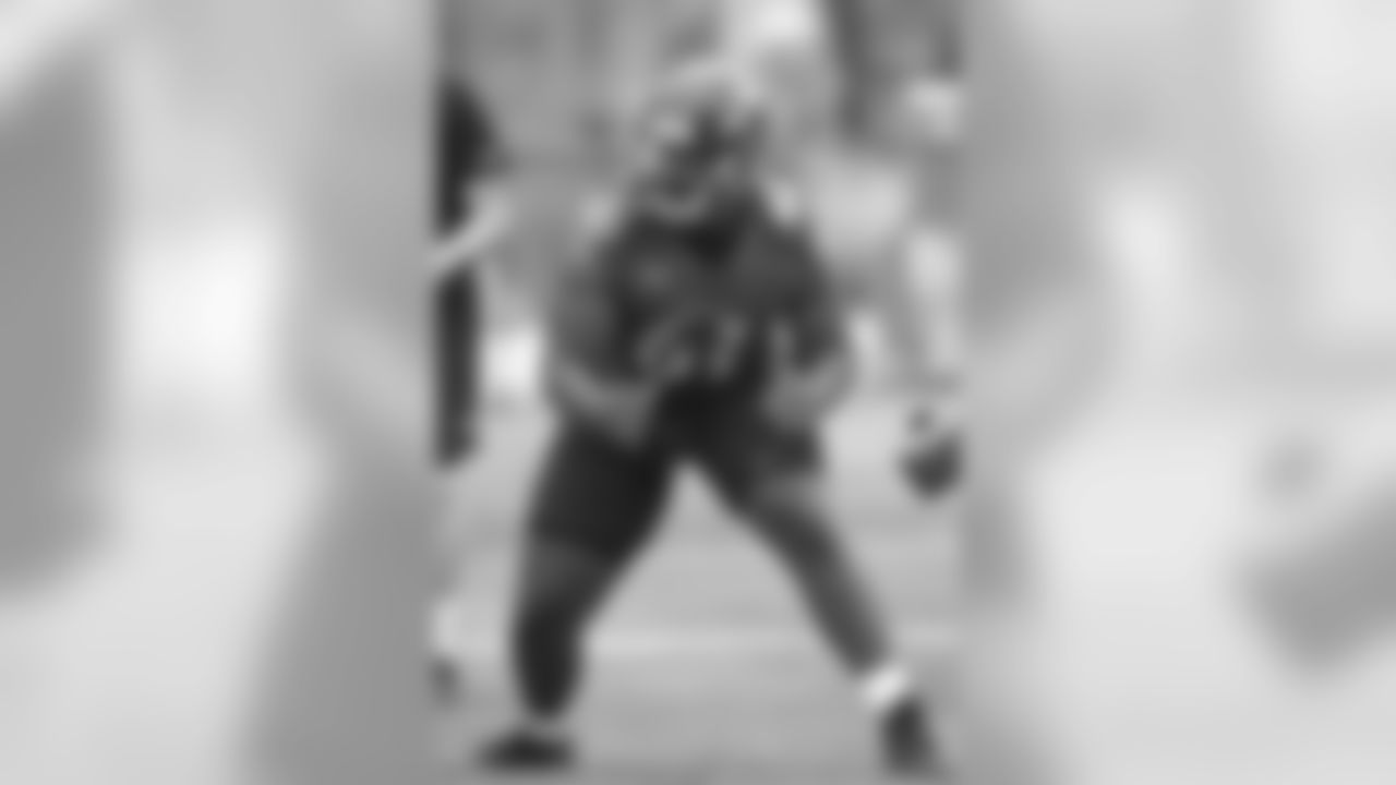 **G/C Alex Thompson (Arizona Hotshots)**
The undrafted Monmouth blocker signed with the Ravens last offseason but he was placed on the reserve/did not report list at the start of training camp.