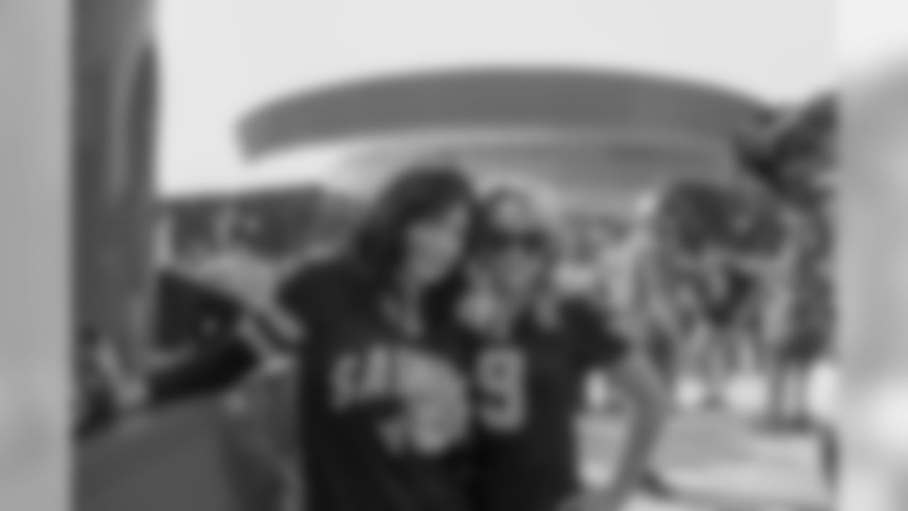 Check out the fans and entertainment in Champions Square prior to the Saints Week 9 game against the Los Angeles Rams on Sunday, Nov. 4.