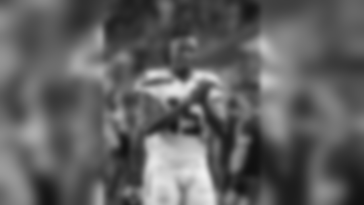 Seattle Seahawks wide receiver Brandon Marshall (15) before the game against the Chicago Bears in an NFL football game Monday, Sept. 17, 2018, in Chicago. (AP Photo/David Banks)