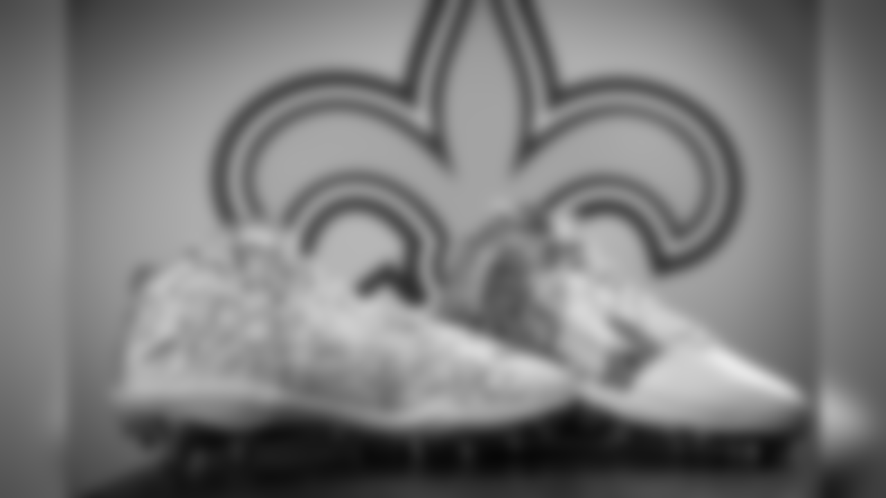 New Orleans Saints defensive tackle David Onyemata supports Nigerian Human Rights Awareness and Social Justice during 2018 My Cause My Cleats.