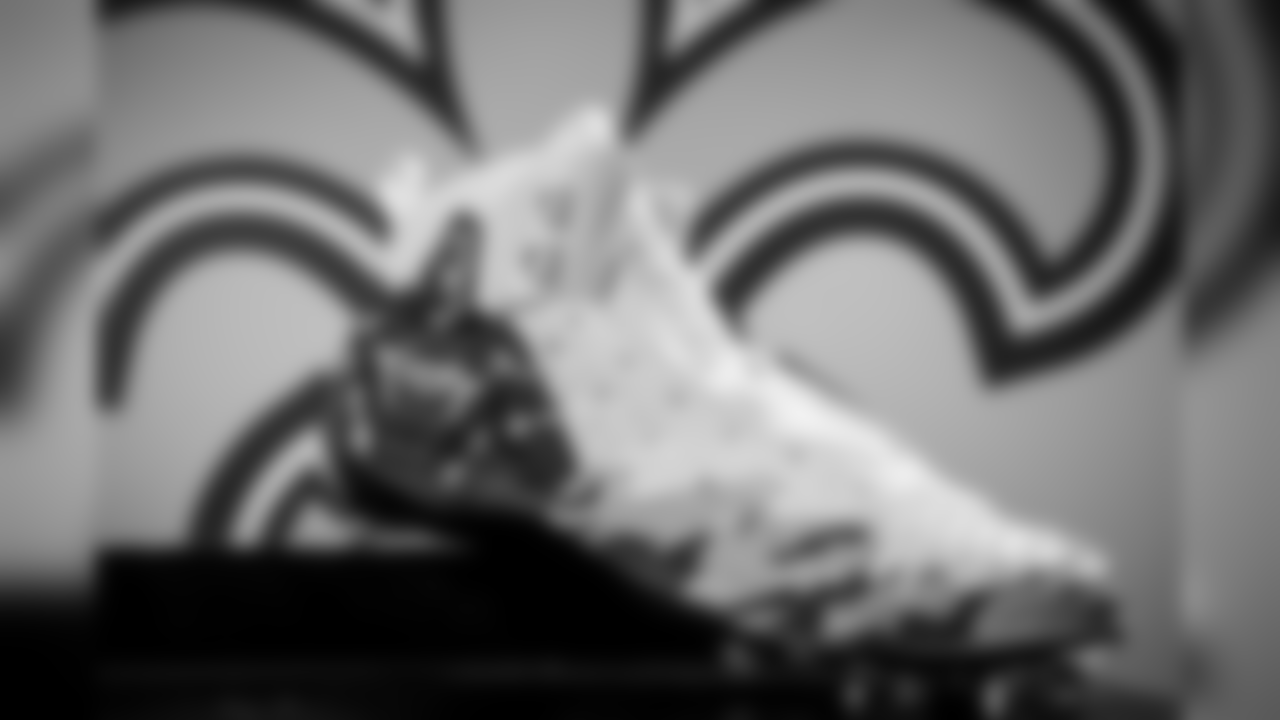 New Orleans Saints defensive end Cameron Jordan supports the Youth Empowerment Project during 2018 My Cause My Cleats.