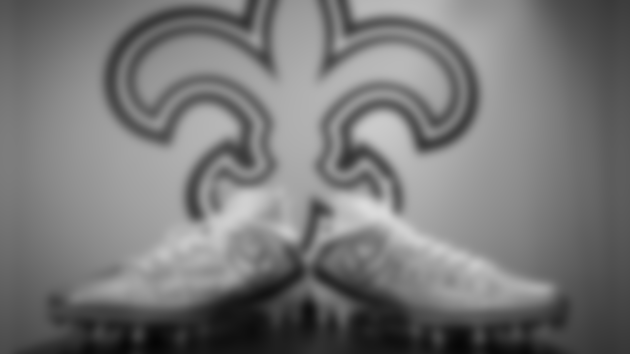 New Orleans Saints corner back Josh Robinson supports Sacred Selections during 2018 My Cause My Cleats.