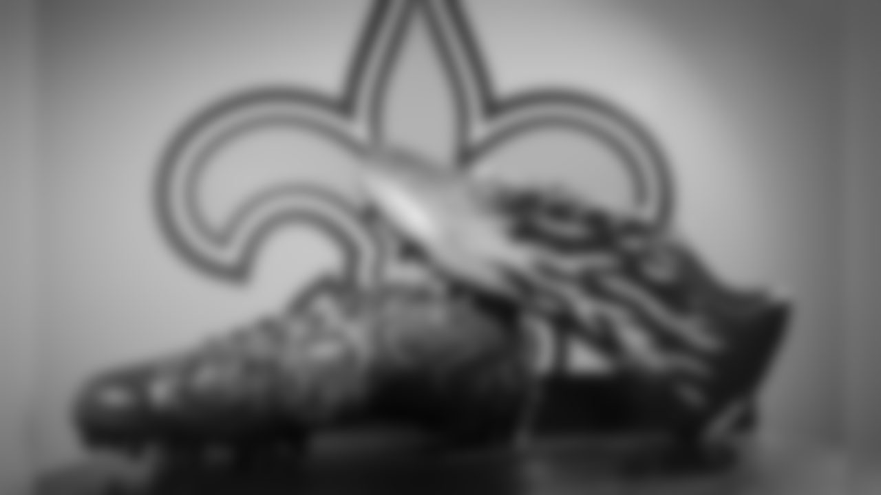 New Orleans Saints wide receiver Keith Kirkwood supports Leukemia Awareness during 2018 My Cause My Cleats.