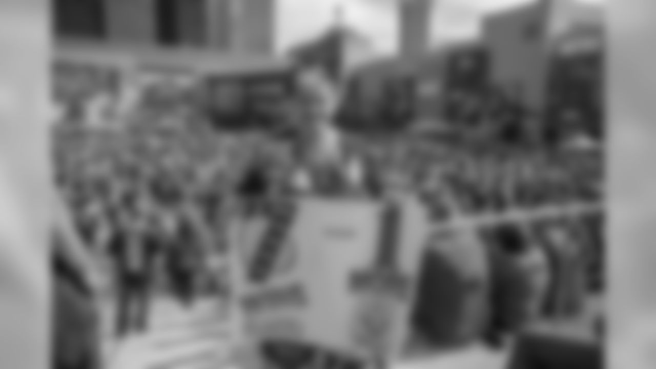Check out the fans and entertainment in Champions Square prior to the Saints Week 9 game against the Los Angeles Rams on Sunday, Nov. 4.