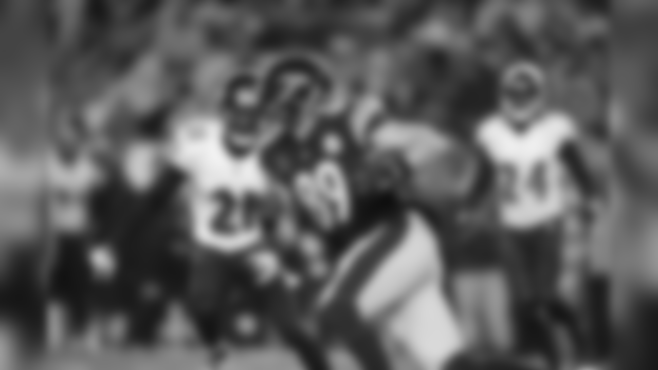 A 2017 Regular Season game between the Pittsburgh Steelers and the Baltimore Ravens on Sunday December 10, 2017. The Steelers defeated the Ravens 39-38.