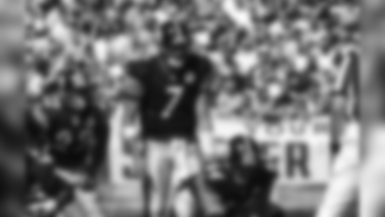 Action shot of Ben Roethlisberger #7.