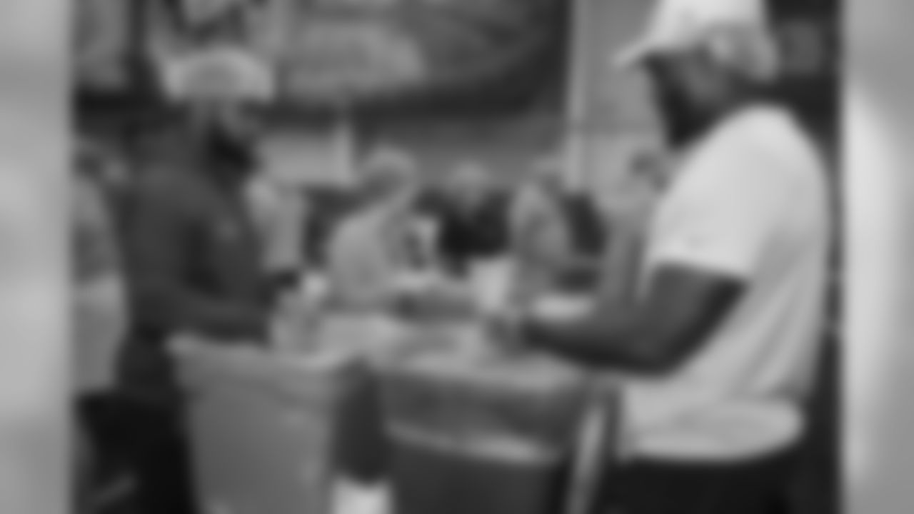 As part of the NFL 100, Steelers' players, coaches, and staff packed 15,000 meals for Feeding Children Everywhere.