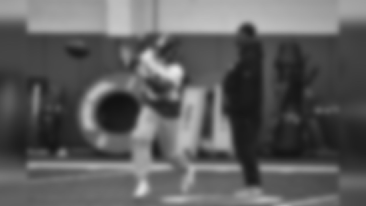The Pittsburgh Steelers practice at the UPMC Rooney Sports Complex.
