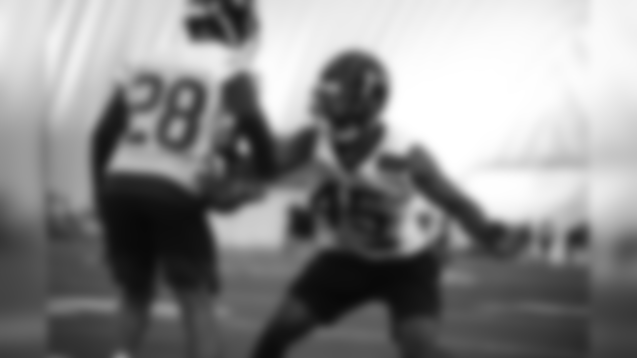 An image from the May 10, 2019 Rookie Mini Camp offseason practice.