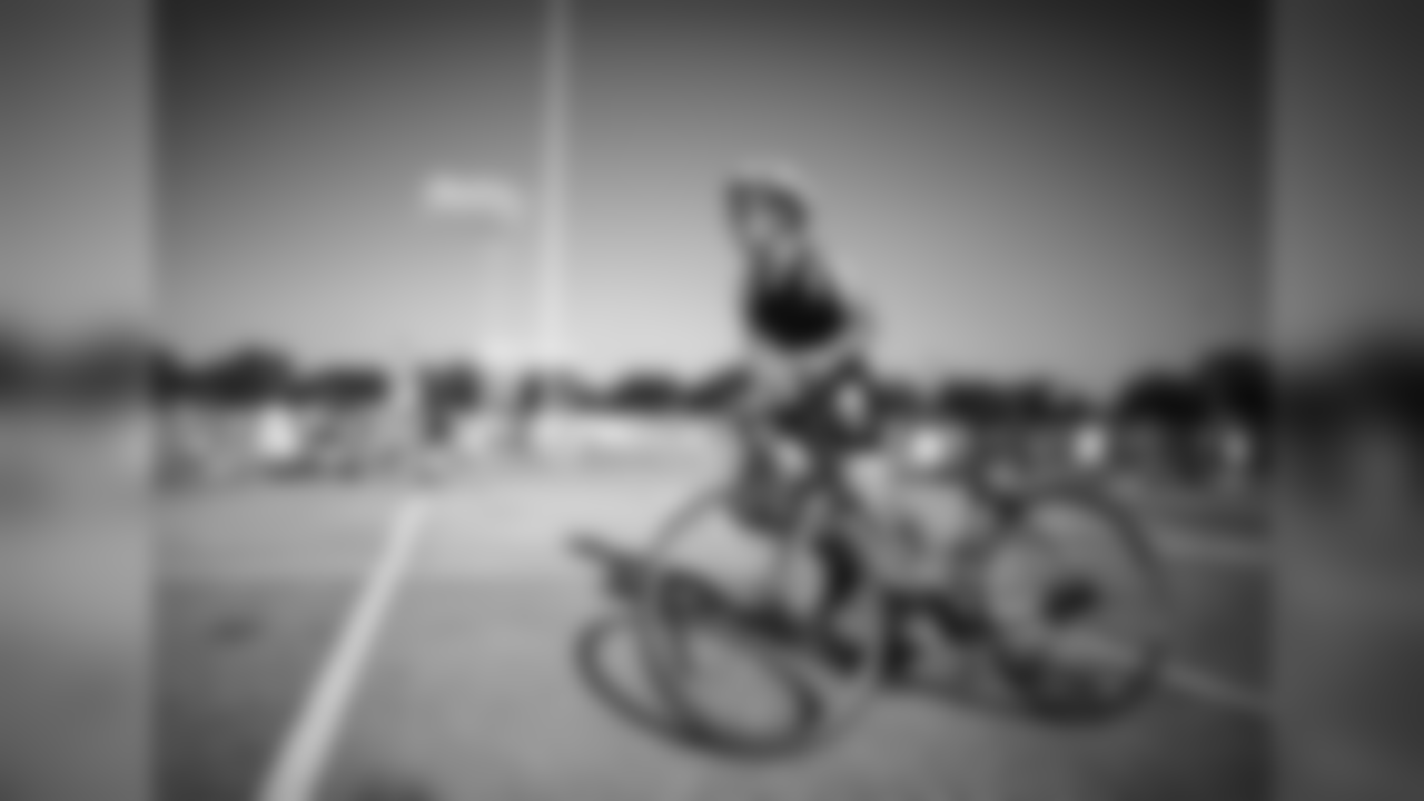 An image from the April 28, 2019 KidsÕ Triathlon at NRG Stadium in Houston, TX.