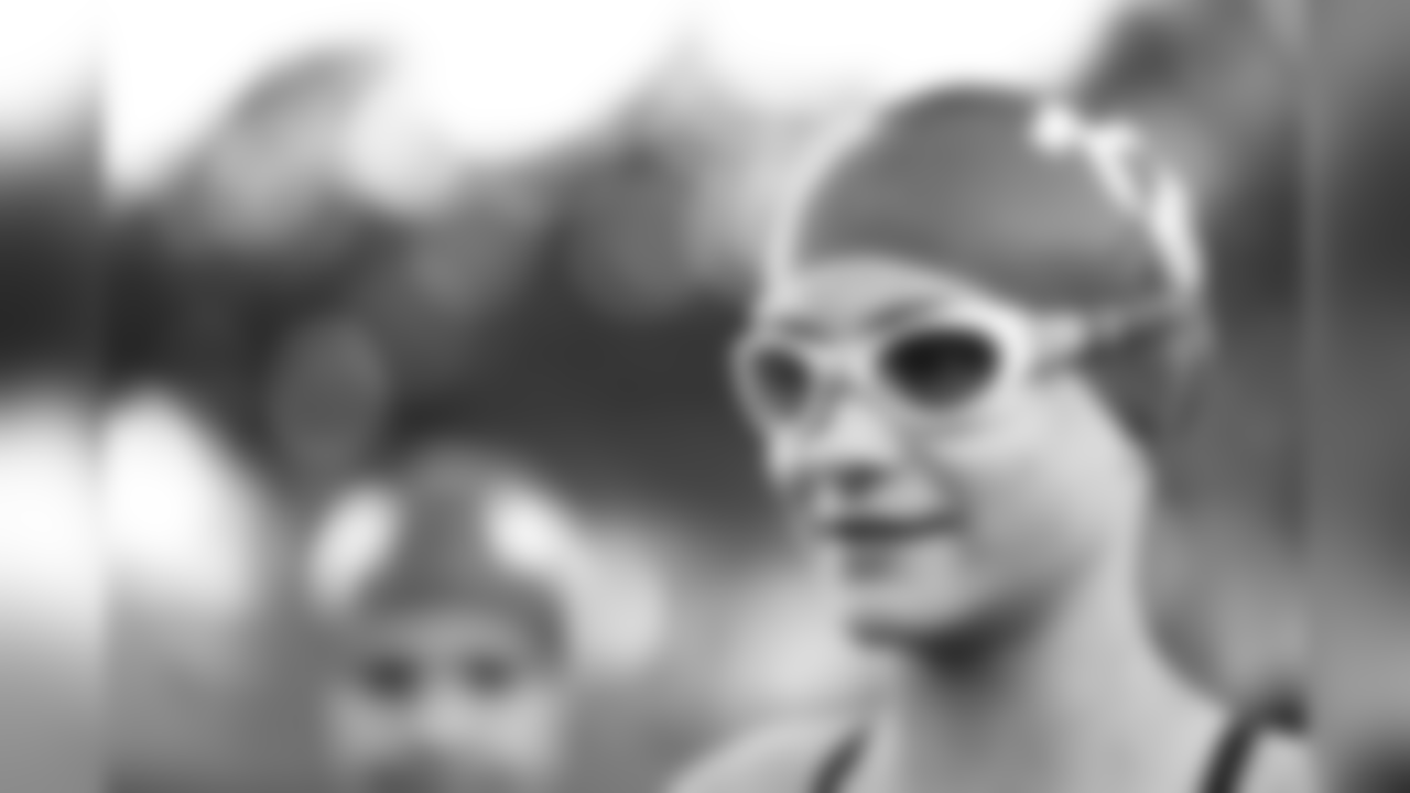 An image from the April 28, 2019 KidsÕ Triathlon at NRG Stadium in Houston, TX.