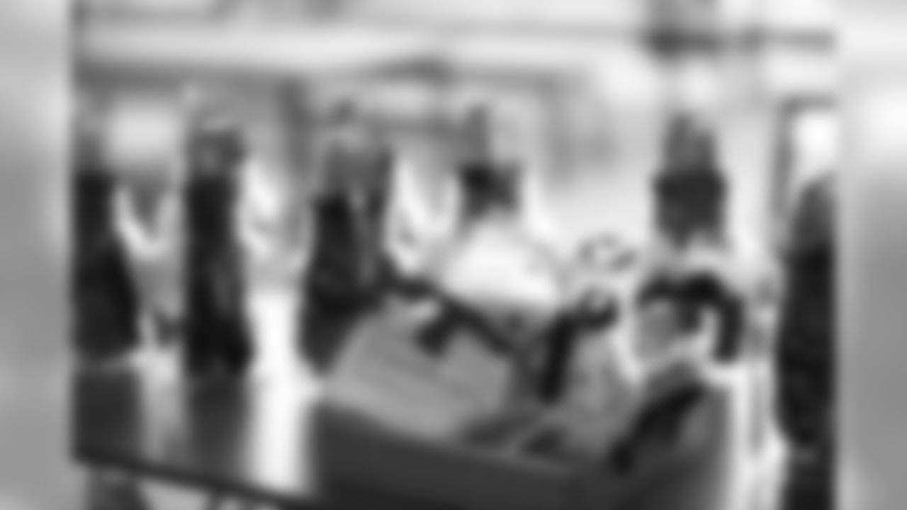 An Aug. 15, 2018 image of the What's New event in the Champions Club of NRG Stadium.