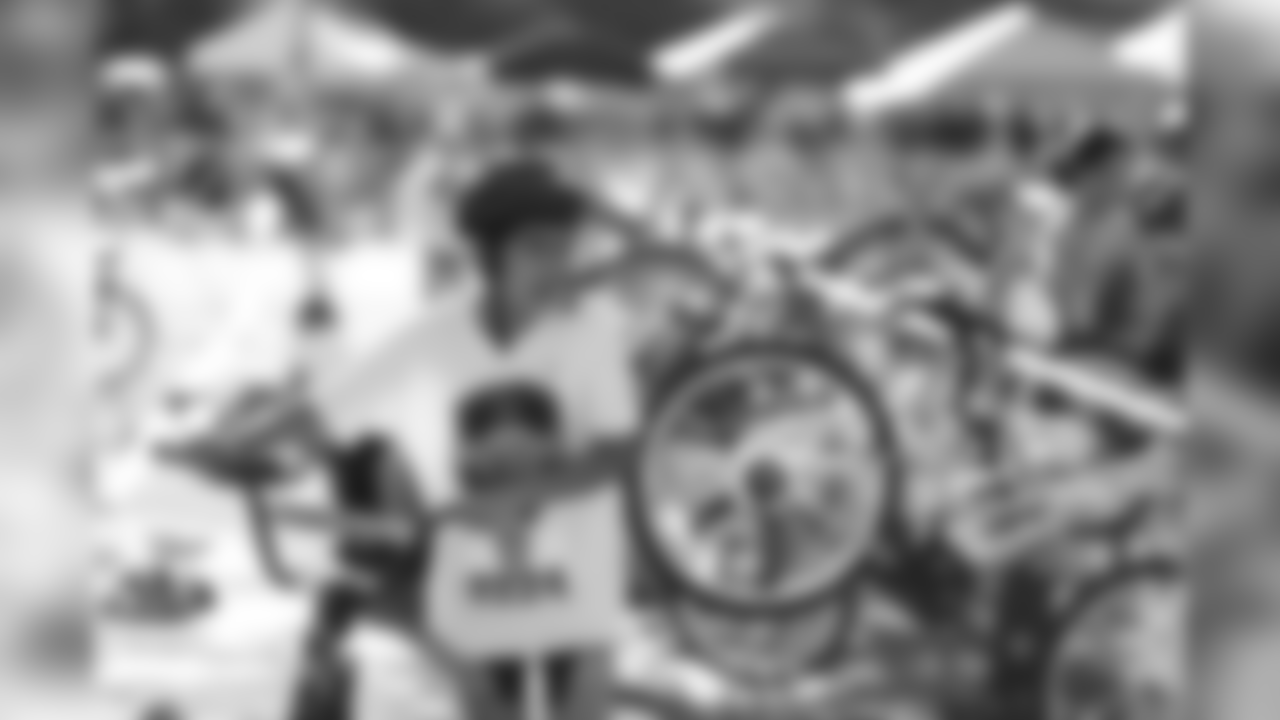An image from the April 28, 2019 KidsÕ Triathlon at NRG Stadium in Houston, TX.