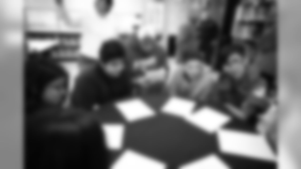 An image from the Dec. 18, 2018 Character Playbook Lunch and Learn event at Fondren Middle School in Houston, TX.