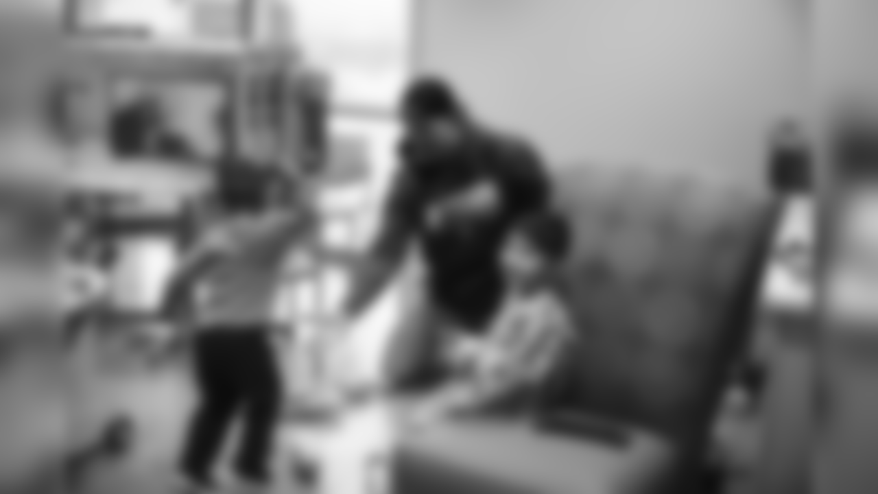 An image from the Dec. 18, 2018 event at Texas Children's Hospital. Conn's gifted gaming systems to patients and their families.