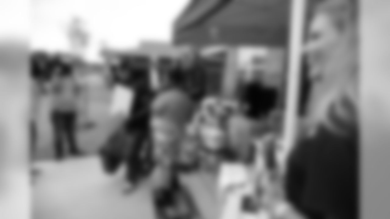 An image from the Oct. 24, 2018 corporate development event. Palais Royal donated home goods to a family in need.