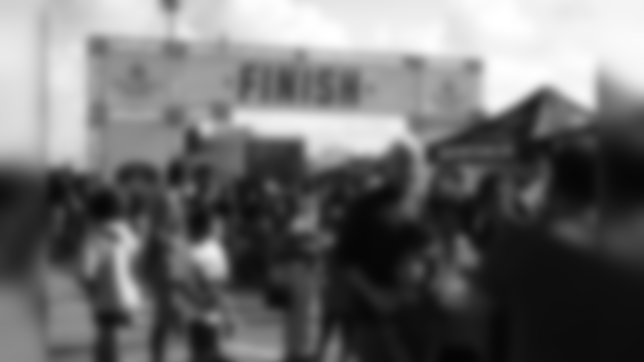 An image from the April 28, 2019 KidsÕ Triathlon at NRG Stadium in Houston, TX.
