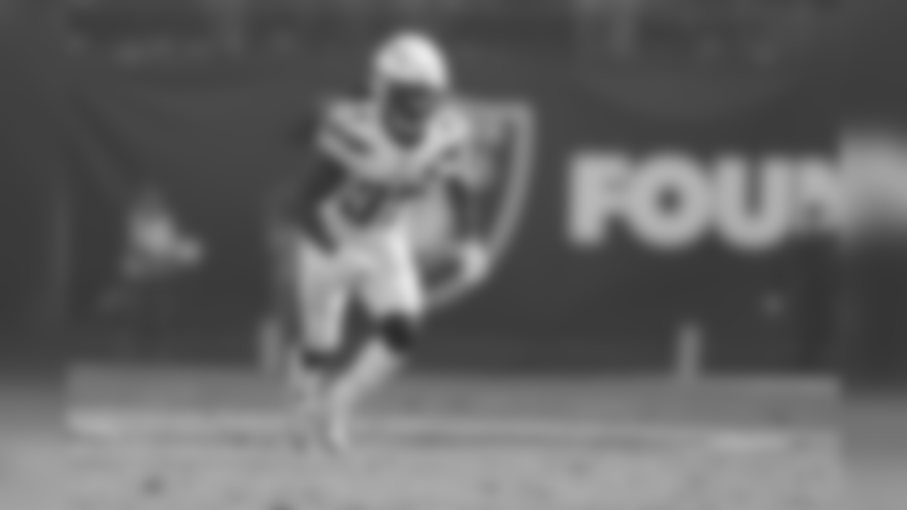 Los Angeles Chargers strong safety Jahleel Addae (37) in coverage during a week 10 NFL football game against the Oakland Raiders on Sunday, Nov. 11 in Oakland, Calif. Los Angeles won 20-6. (Aaron M. Sprecher via AP)