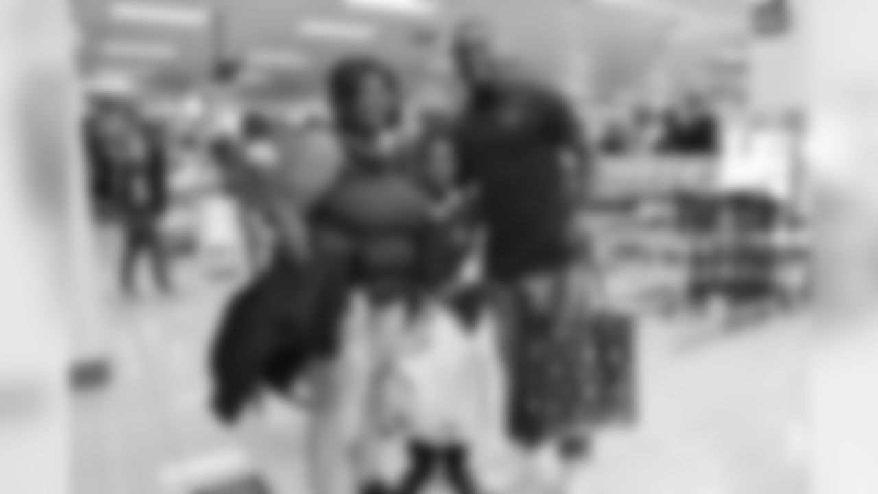 An image from the Nov. 27, 2018 event at Palais Royal in which Andre Hal took Provision students on a shopping spree.