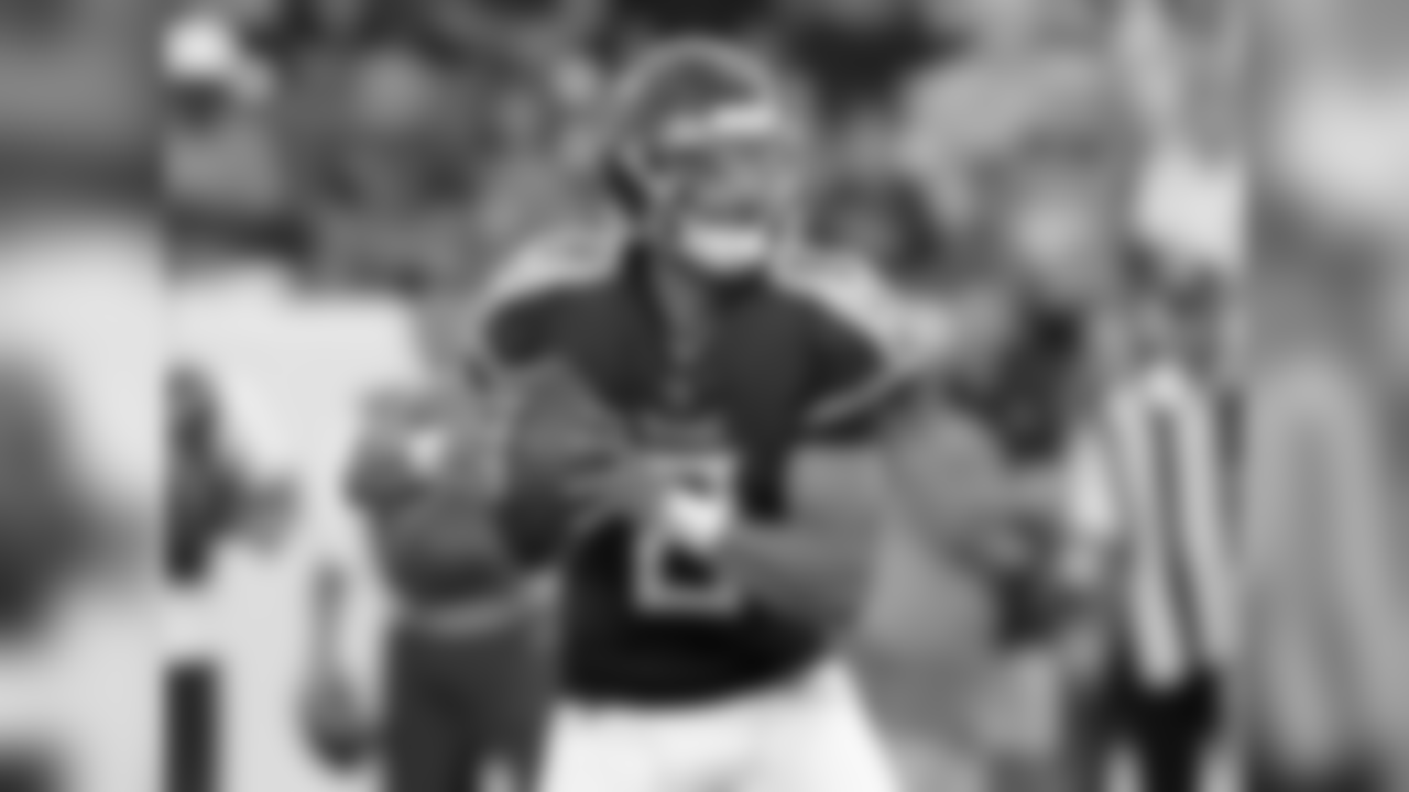 Tennessee Titans quarterback Marcus Mariota plays against the Tampa Bay Buccaneers in the first half of a preseason NFL football game Saturday, Aug. 18, 2018, in Nashville, Tenn. (AP Photo/Mark Zaleski))