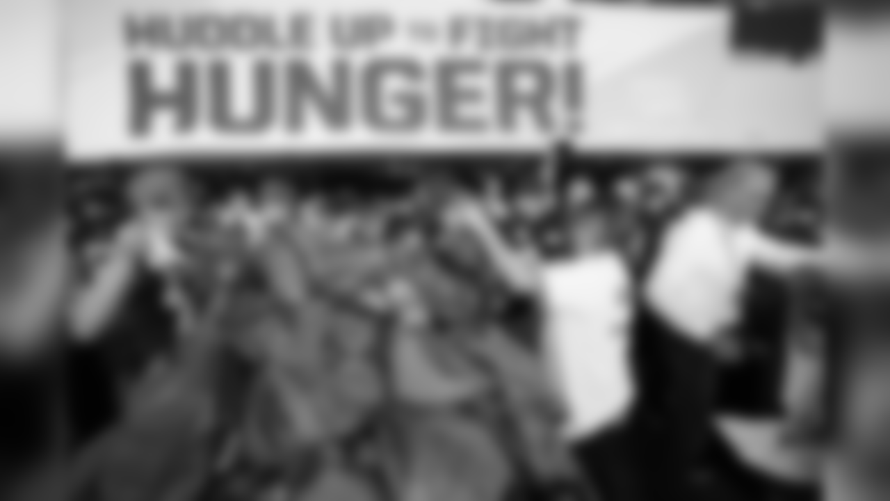 Huddle for Hunger event at Nissan Stadium on April 24. Photos by Donn Jones