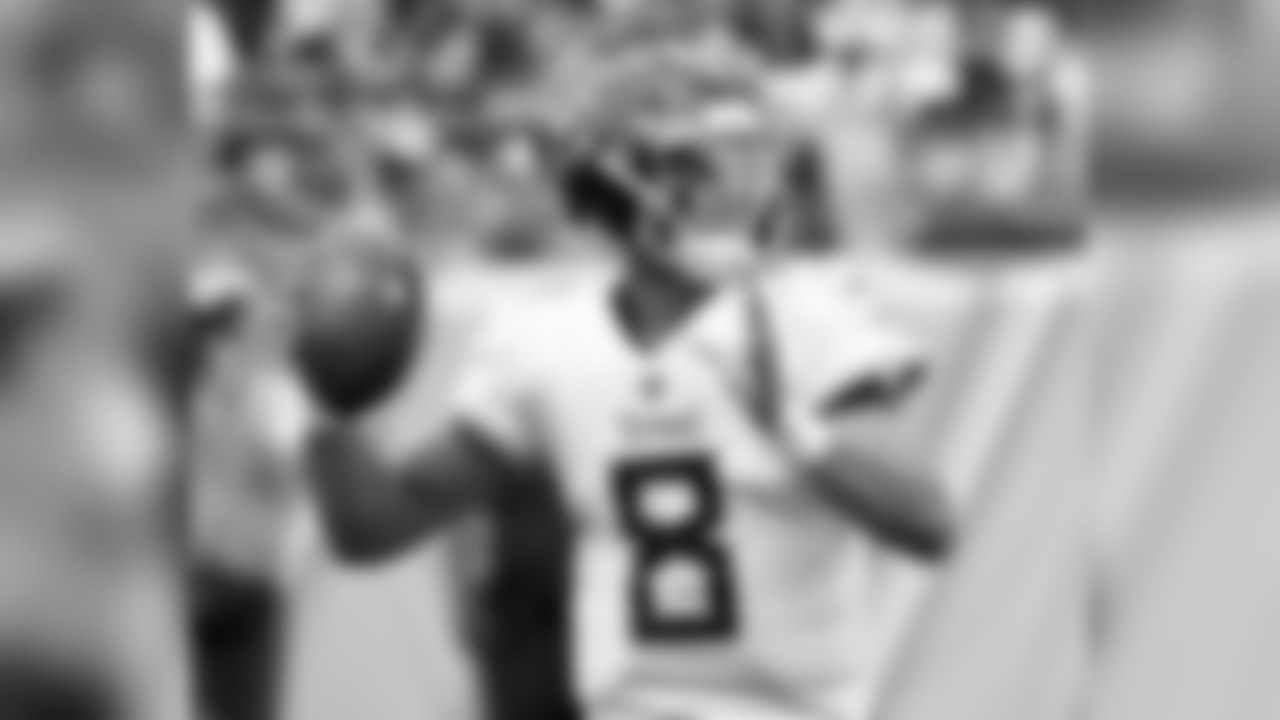 Tennessee Titans quarterback Marcus Mariota (8) looks to pass in the first quarter of an NFL preseason football game against the Pittsburgh Steelers, Saturday, Aug. 25, 2018, in Pittsburgh. (AP Photo/Don Wright)