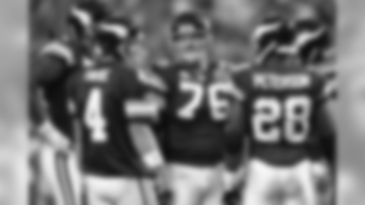 Hutchinson signed with the Vikings in 2006 after a controversial contract situation between the Vikings and Seahawks. Hutchinson started 89 games in his 6 seasons in Minnesota and was named as one of the 50 Greatest Vikings.