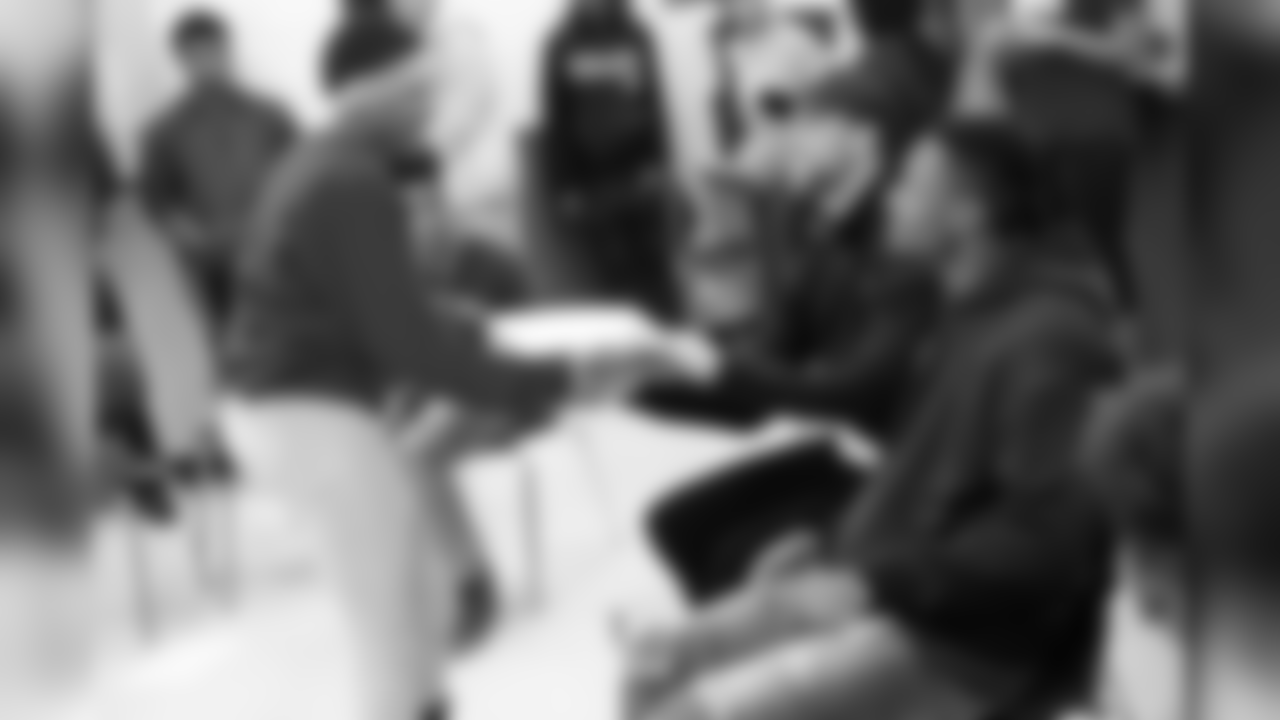 An image from November 20, 2018 of the Social Justice School Visit at Franklin Middle School in Minneapolis, Minnesota.