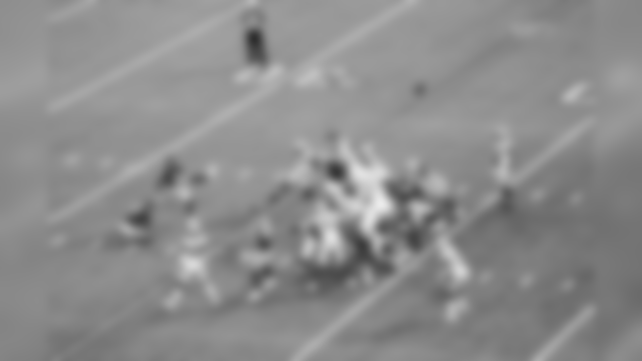An image from the November 25, 2018 home game against the Green Bay Packers at U.S. Bank Stadium in Minneapolis, Minnesota. The Vikings won 24-17.