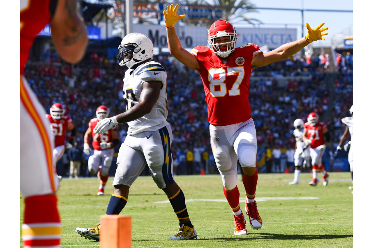 Chiefs at Chargers on September 9, 2018