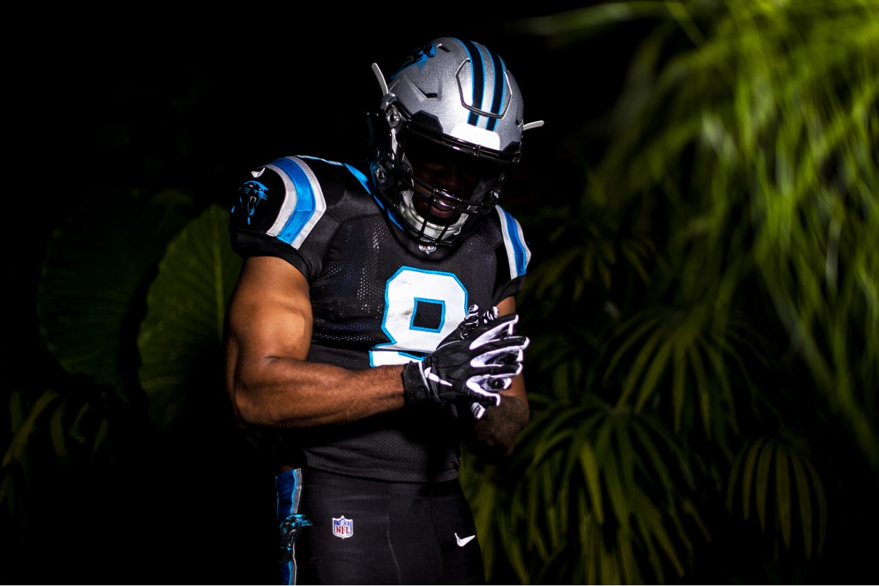 Image result for panthers all black uniforms