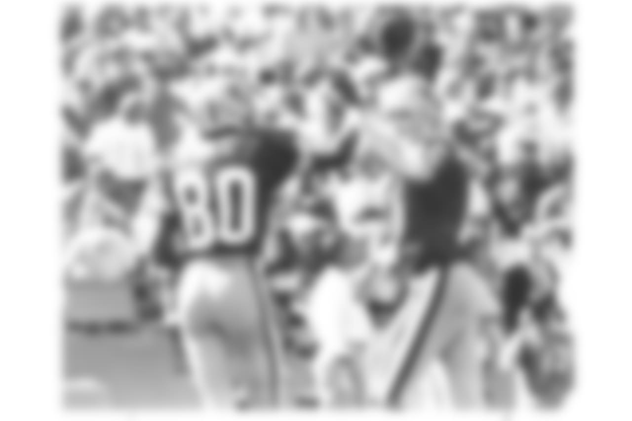 WR Jerry Rice and QB Joe Montana
