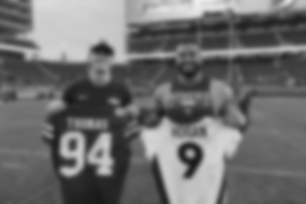 DL Solomon Thomas and QB Kevin Hogan