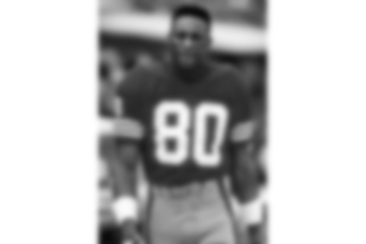 1991 -- 49ers wideout Jerry Rice.