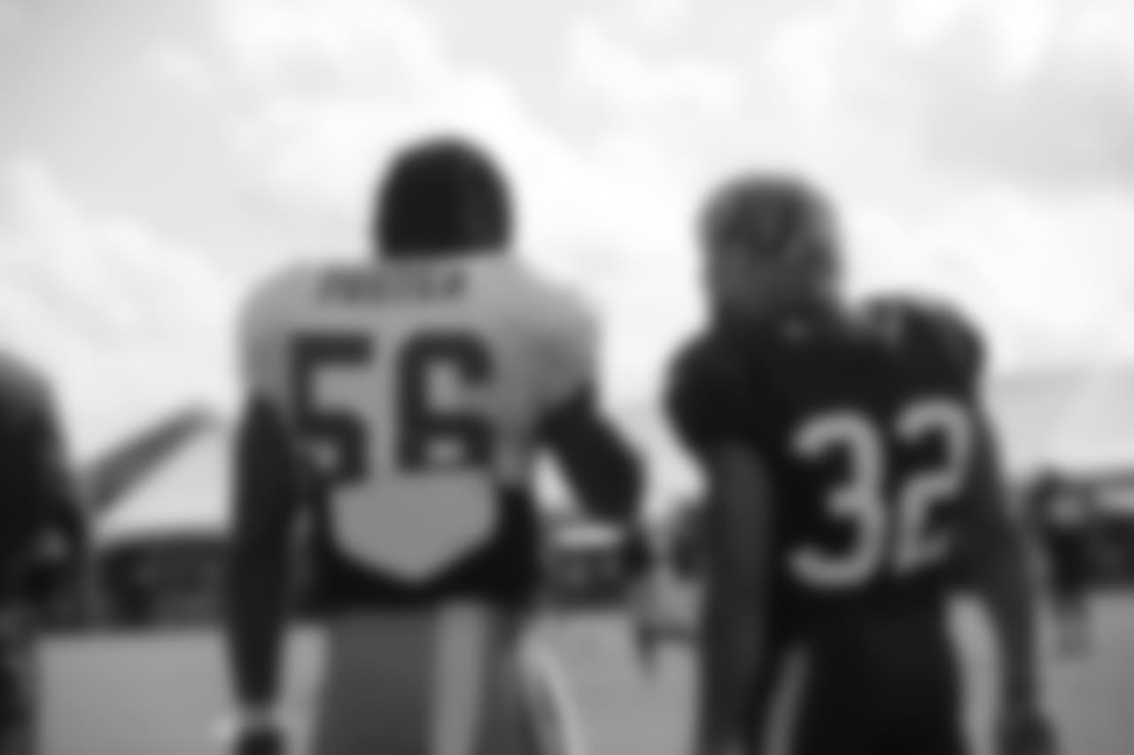 LB Reuben Foster and Houston Texans DB Tyrann Mathieu