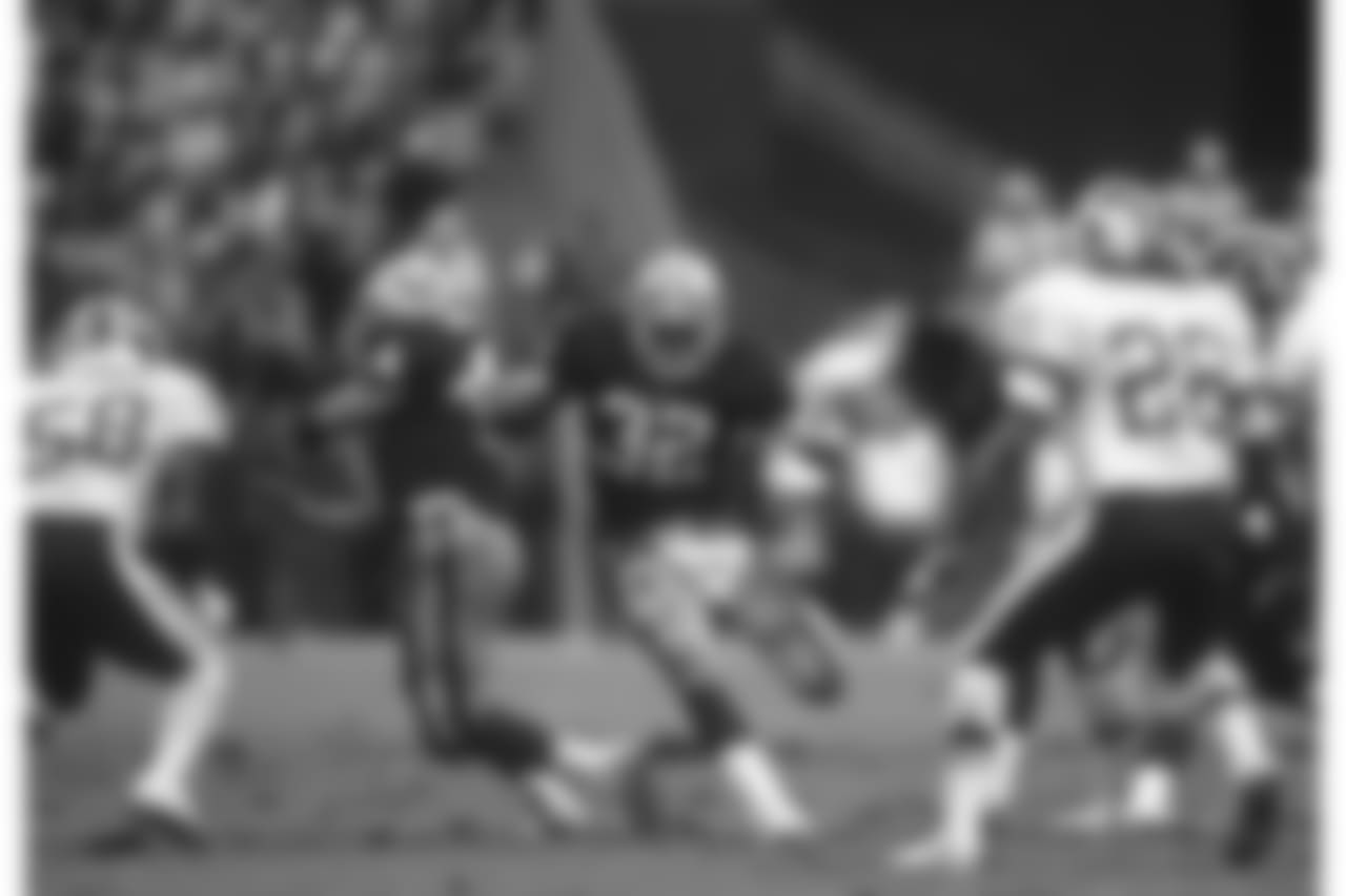 1993 -- 49ers running back Ricky Waters.