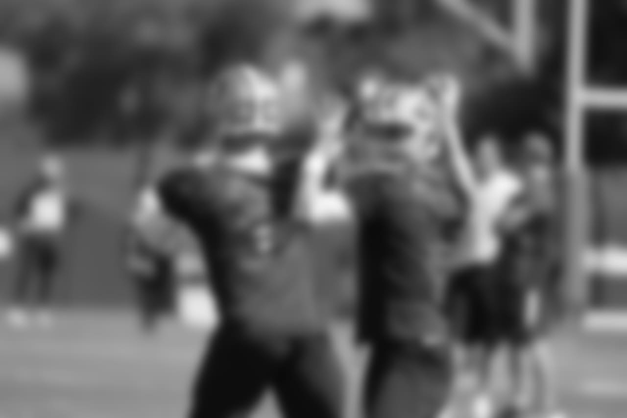 QB C.J. Beathard and QB Nick Mullens
