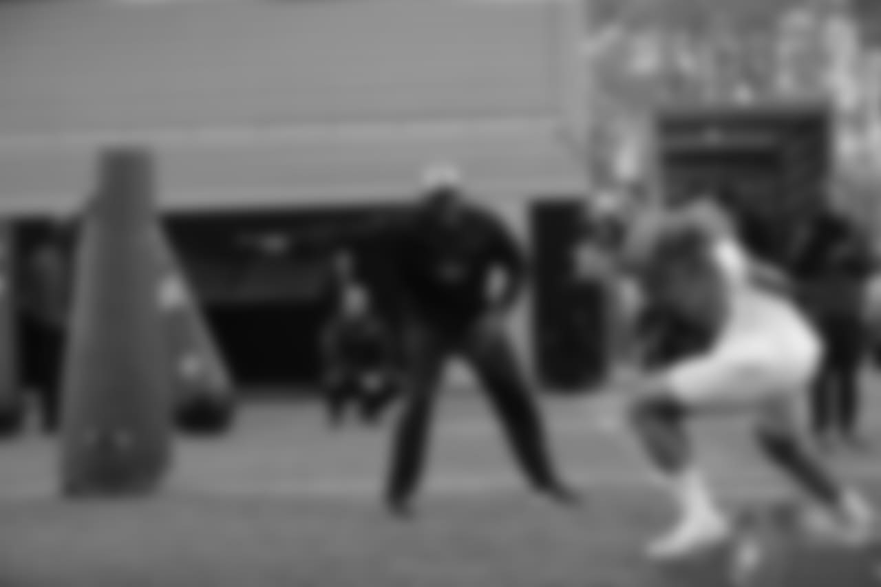 Run Game Specialist/Outside Linebackers Coach Johnny Holland