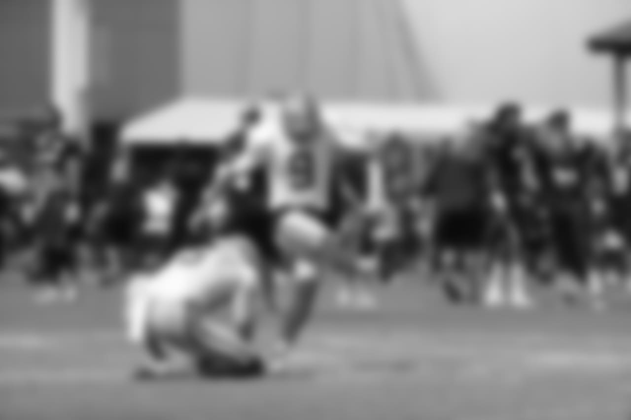 P Bradley Pinion and K Robbie Gould