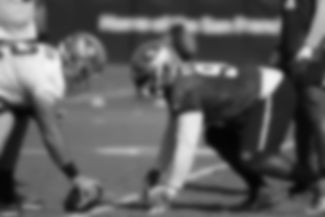 OL Erik Magnuson and NT Earl Mitchell