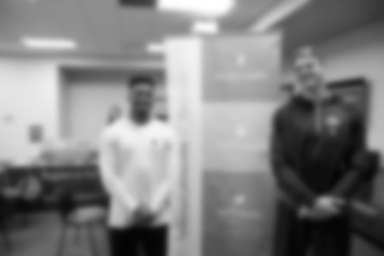 RB Raheem Mostert and TE Cole Wick