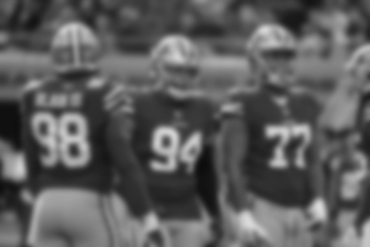 DL Ronald Blair III, DL Solomon Thomas, DT Jullian Taylor