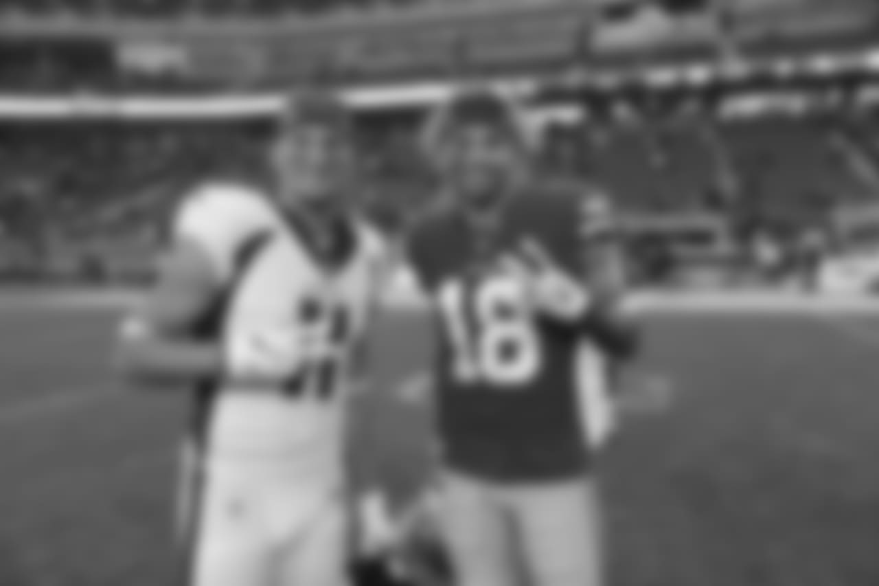 WR Dante Pettis and WR River Cracraft