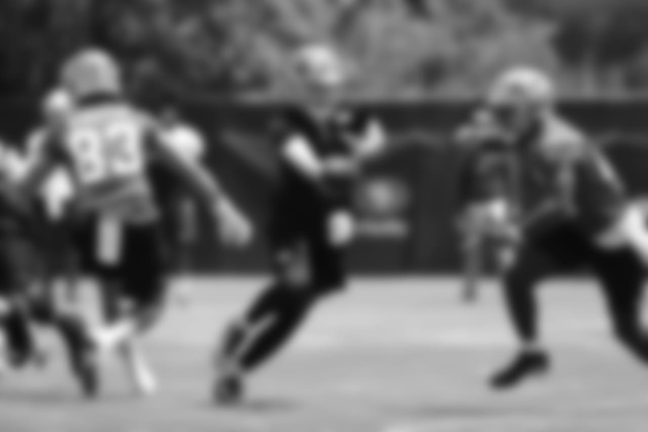 QB C.J. Beathard and RB Jeff Wilson