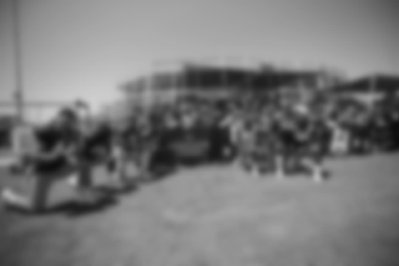 FB Kyle Juszczyk, RB Jeff Wilson, RB Raheem Mostert, RB Jeremy McNichols, RB Matt Breida, FB Malcolm Johnson, RB Joe Williams and RB Jerick McKinnon
Day 6: 49ers EDU Hosted by Running Backs
