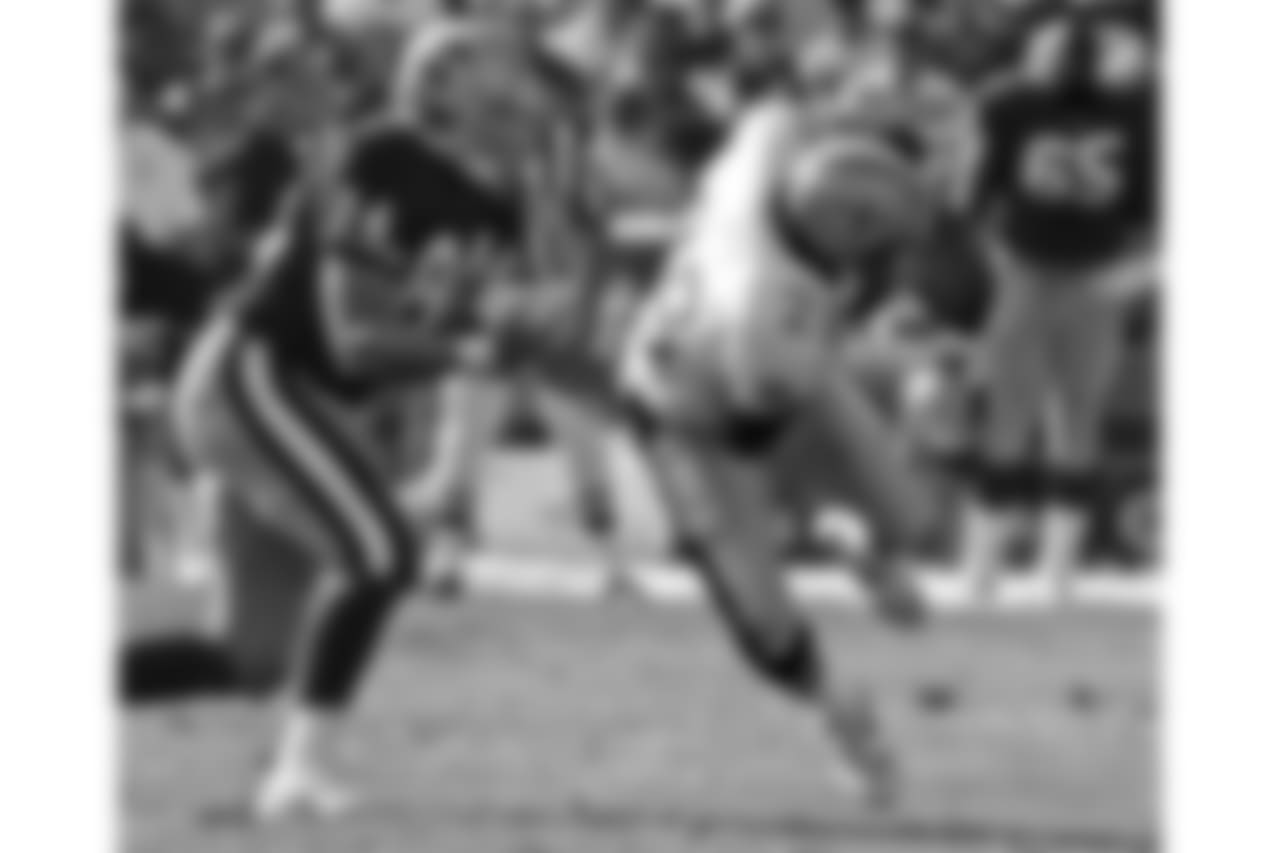 1992 -- 49ers wideout Brent Jones.