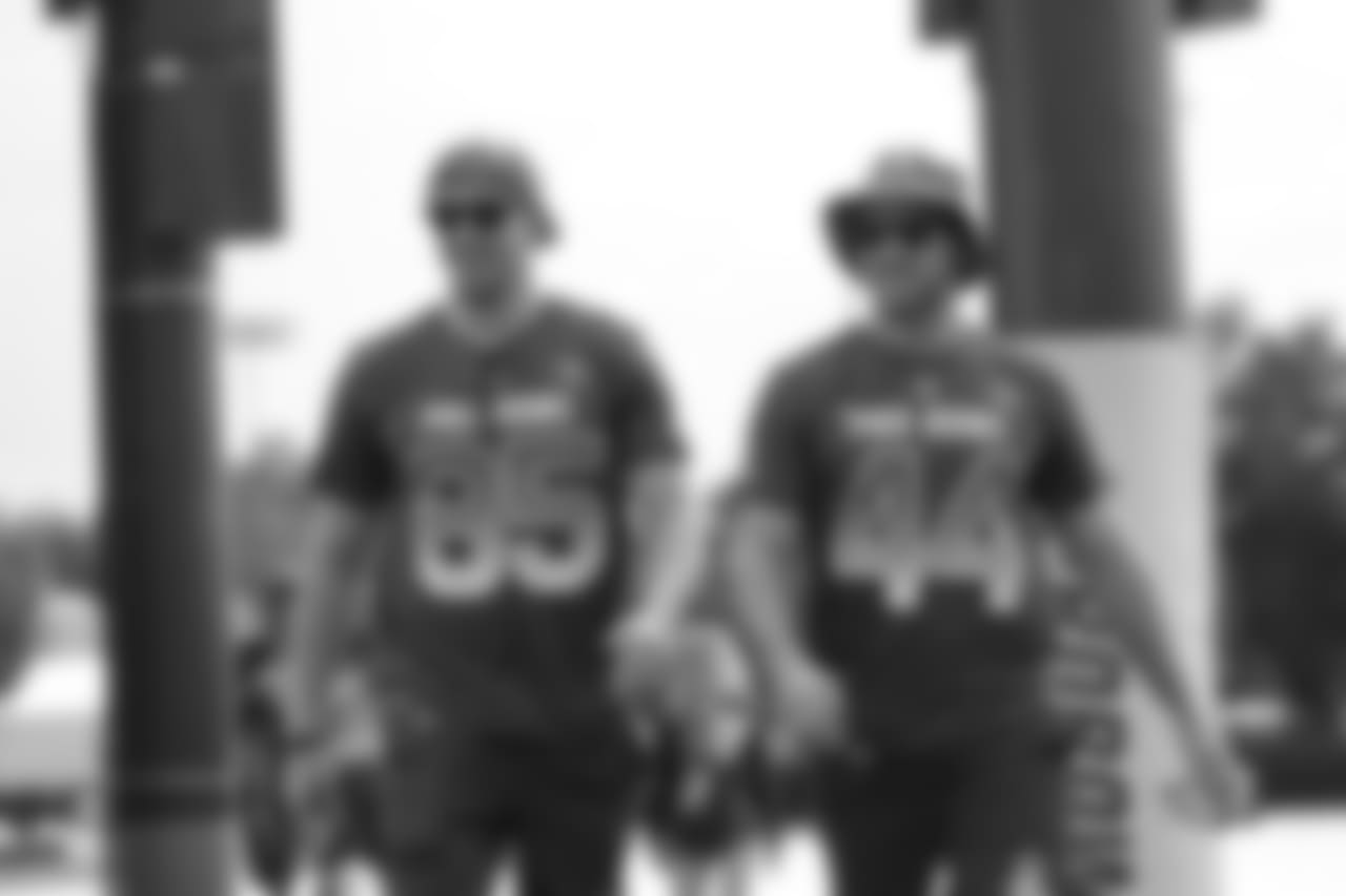 TE George Kittle and FB Kyle Juszczyk