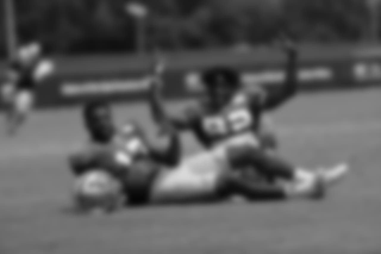 WR Victor Bolden Jr. and WR Richie James Jr.